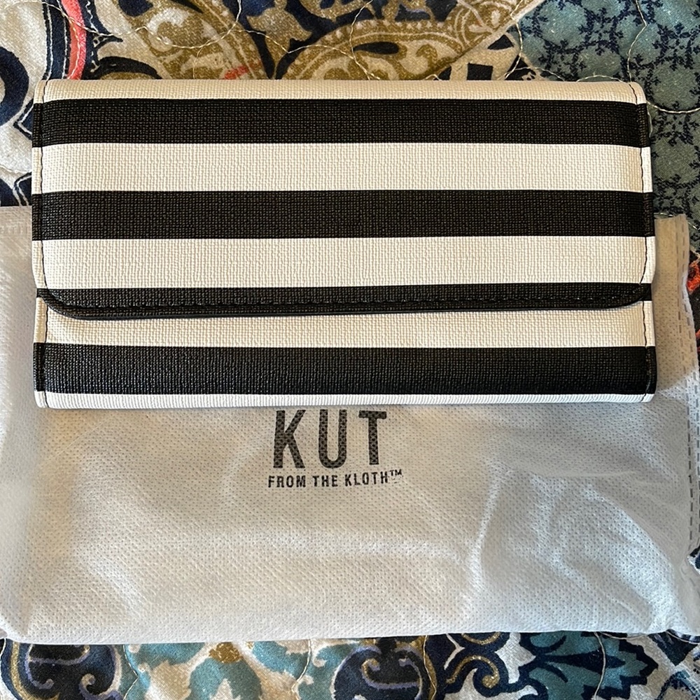 KUT Striped Wallet